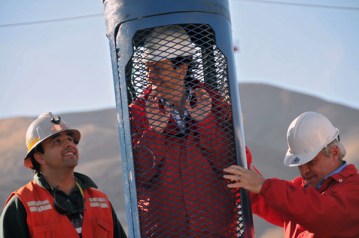 Chilean Minister of Mining Laurence Golb